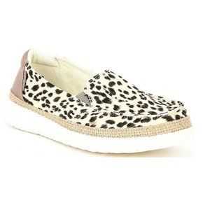 Hey Dude Leopard Slip-On Loafers